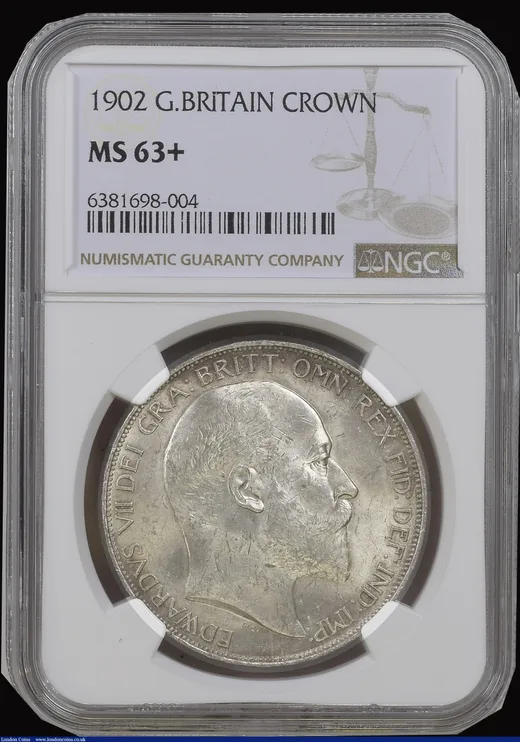 MS63 — obverse of the coin described alongside
